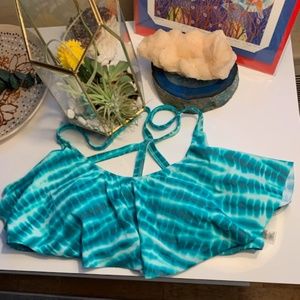 Pink Victoria's Secret Top Tie Dye